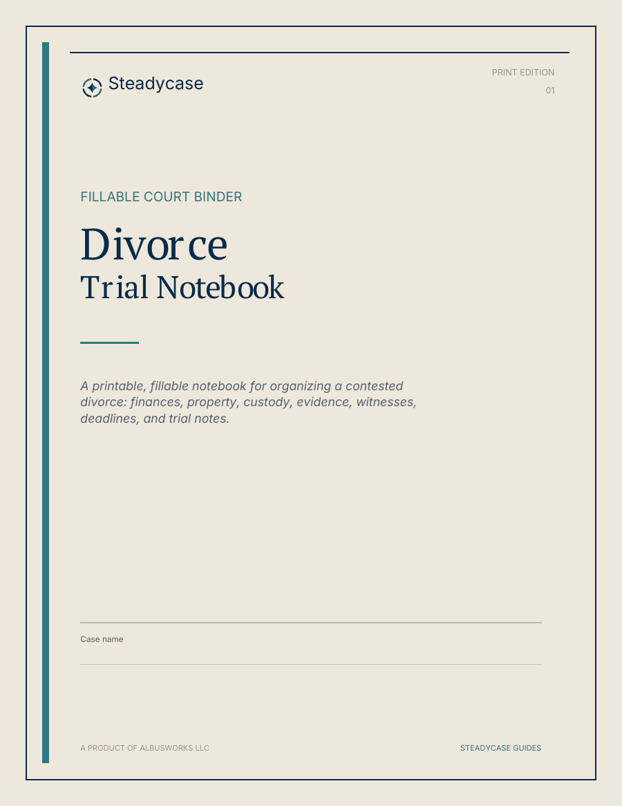 Divorce Print Edition cover